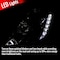 Spec-D Tuning 03-05 Nissan 350Z Projector Headlights Chrome Housing, LHP-350Z03-RS LHP-350Z03-RS - alternate 5